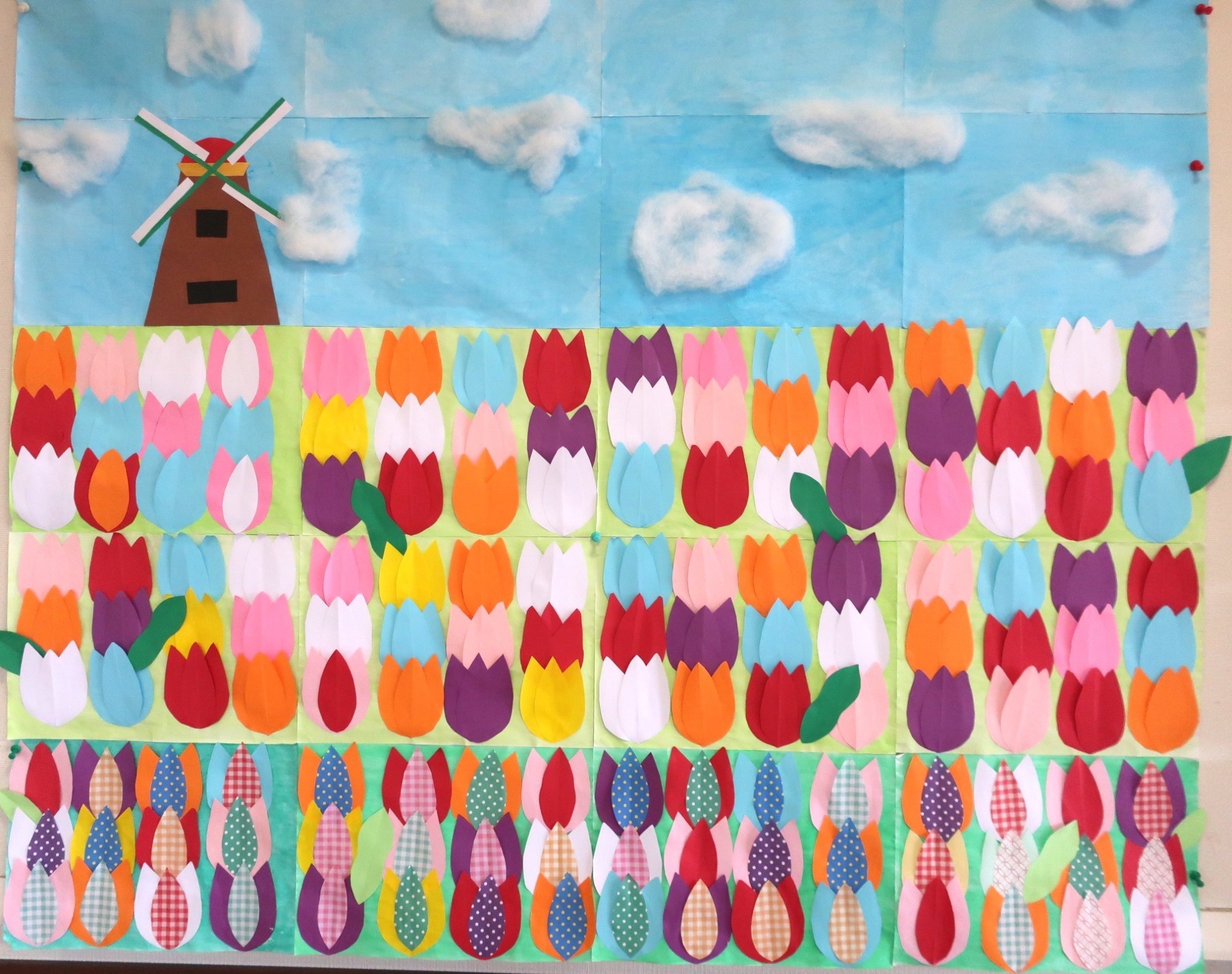 チューリップの花